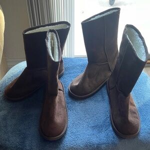 Cozy Brown Winter Boots